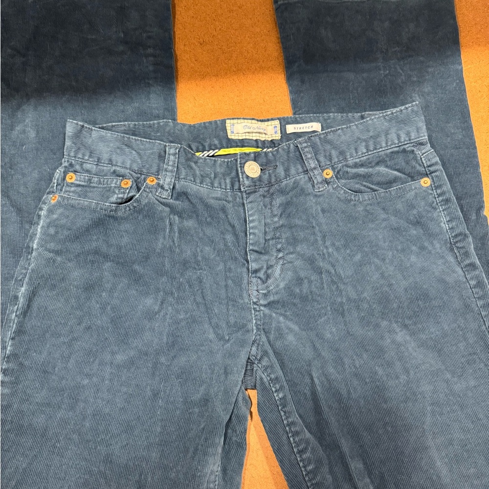 Vintage Old Navy Blue Corduroy Pants